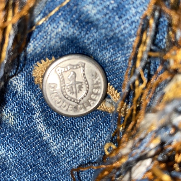 D’MODE CLASSIX 100% COTTON VEST/MINI SKIRT SET SZ 11/12 BLUE - Picture 4 of 14